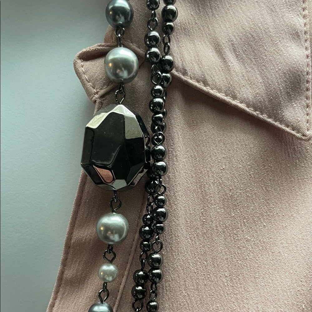 Layered Beaded Necklace - Picture 2 of 2
